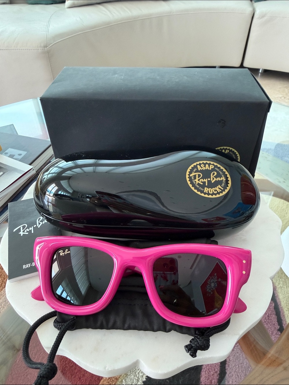BNNW Ray-Ban Wayfarer Puffer ASAP Rocky Edition.
